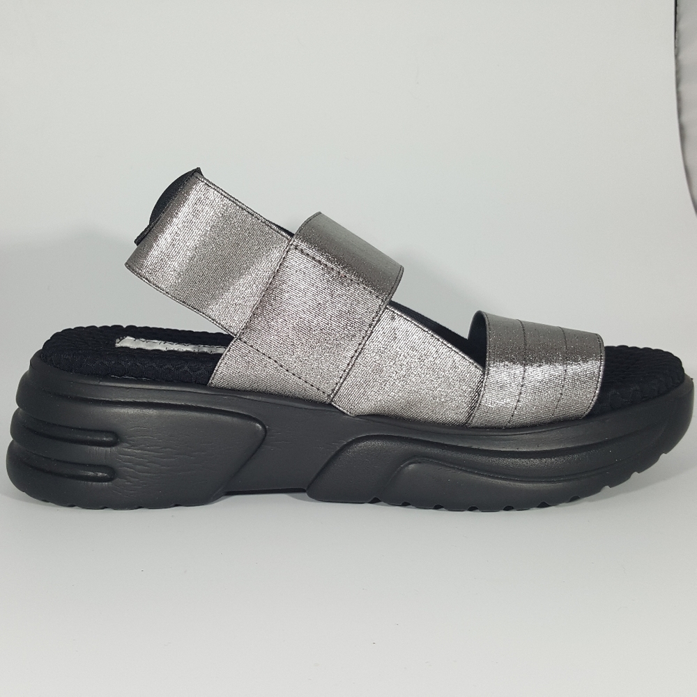 NR Rapisardi 2 Band Platform Sandal on Hiker Sole